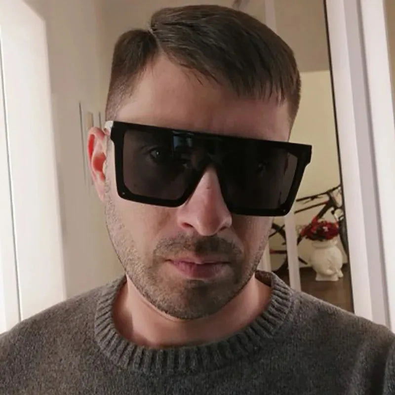Vintage Male Flat Top Sunglasses