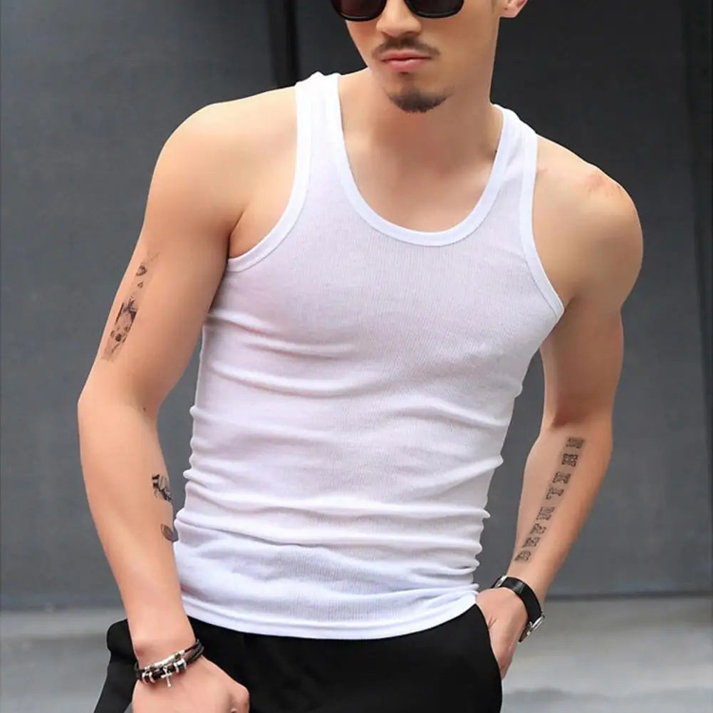 O-Neck Sleeveless Men Tank Top