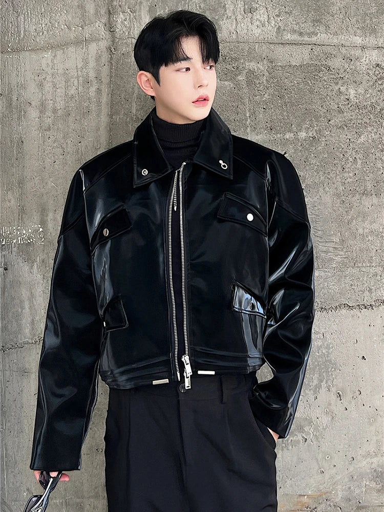 Trendy Leather Jacket