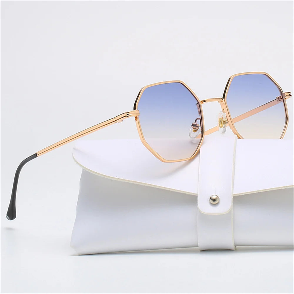 Polygon Metal Sunglasses