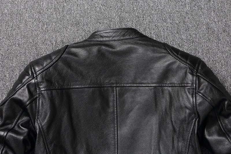Vintage Genuine Cowhide Leather Jacket
