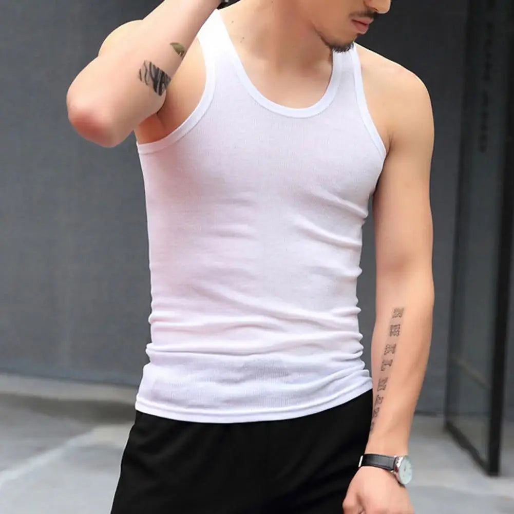 O-Neck Sleeveless Men Tank Top
