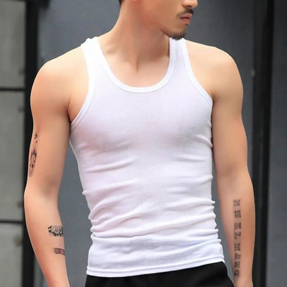 O-Neck Sleeveless Men Tank Top