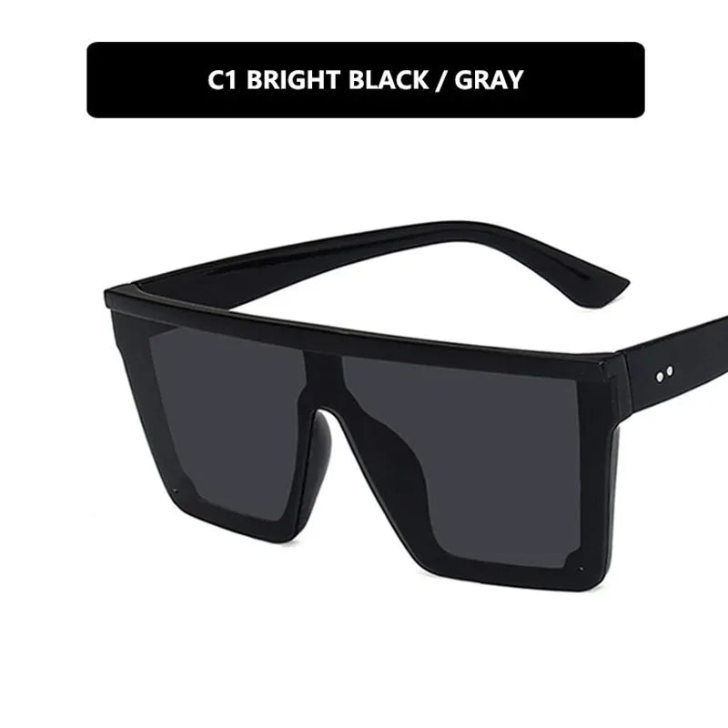 Vintage Male Flat Top Sunglasses