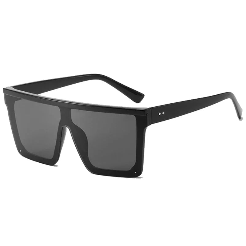 Retro Black Square Sunglasses