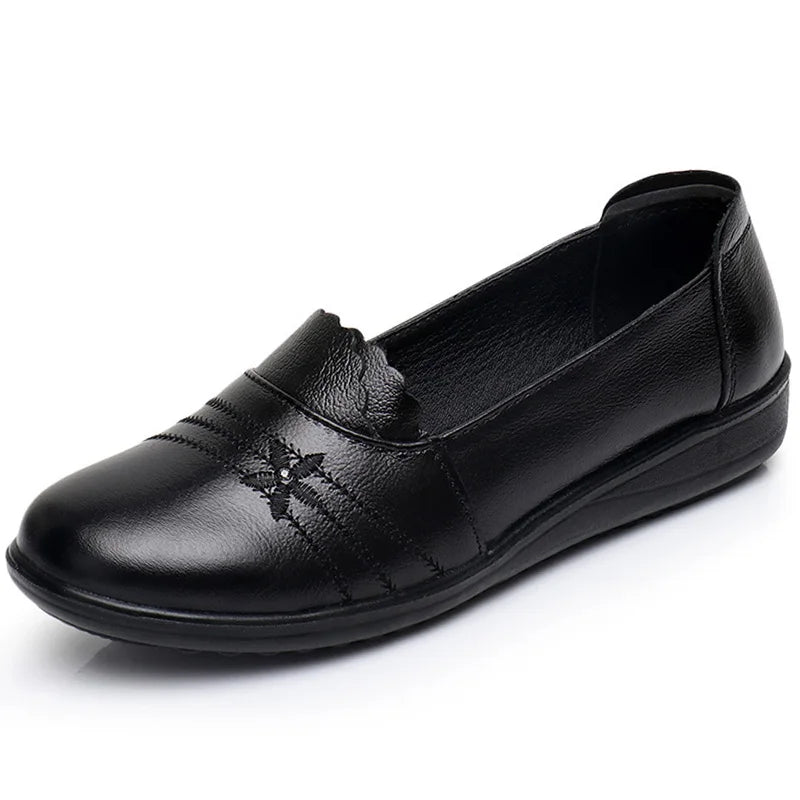 Genuine Leather Flats