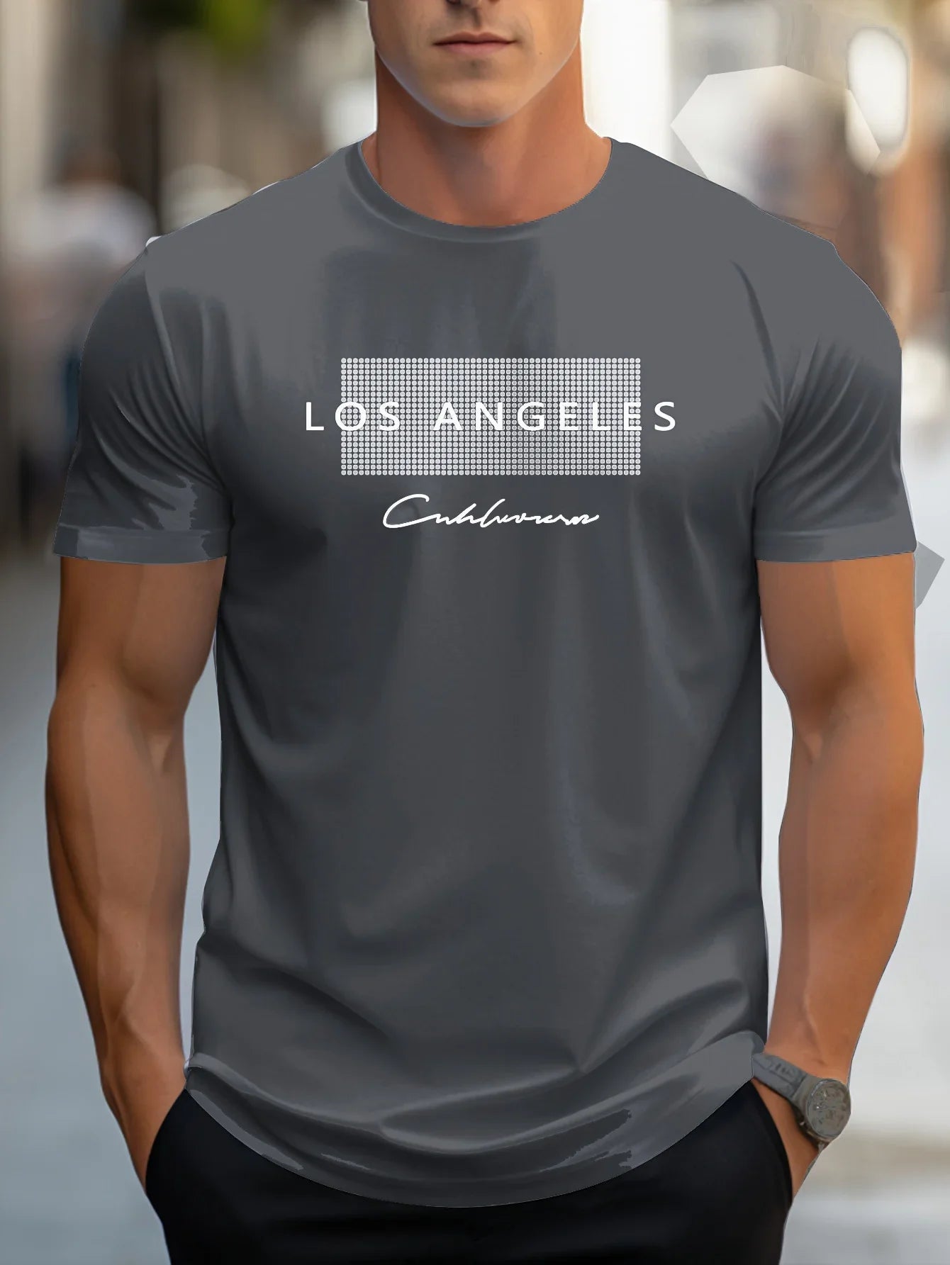 Los Angeles Graphic Printed T-shirt