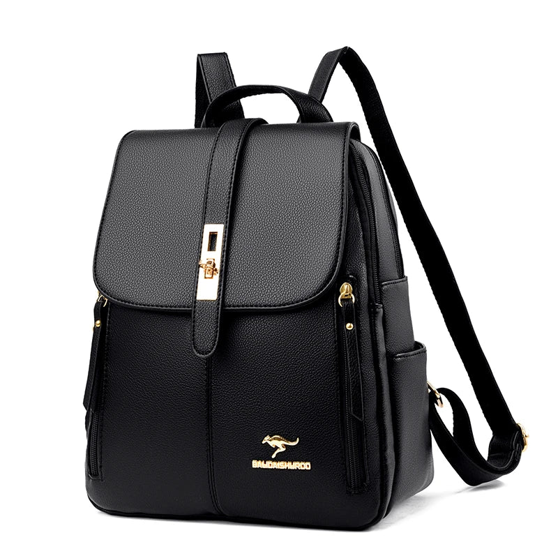 Women Leather Backpacks