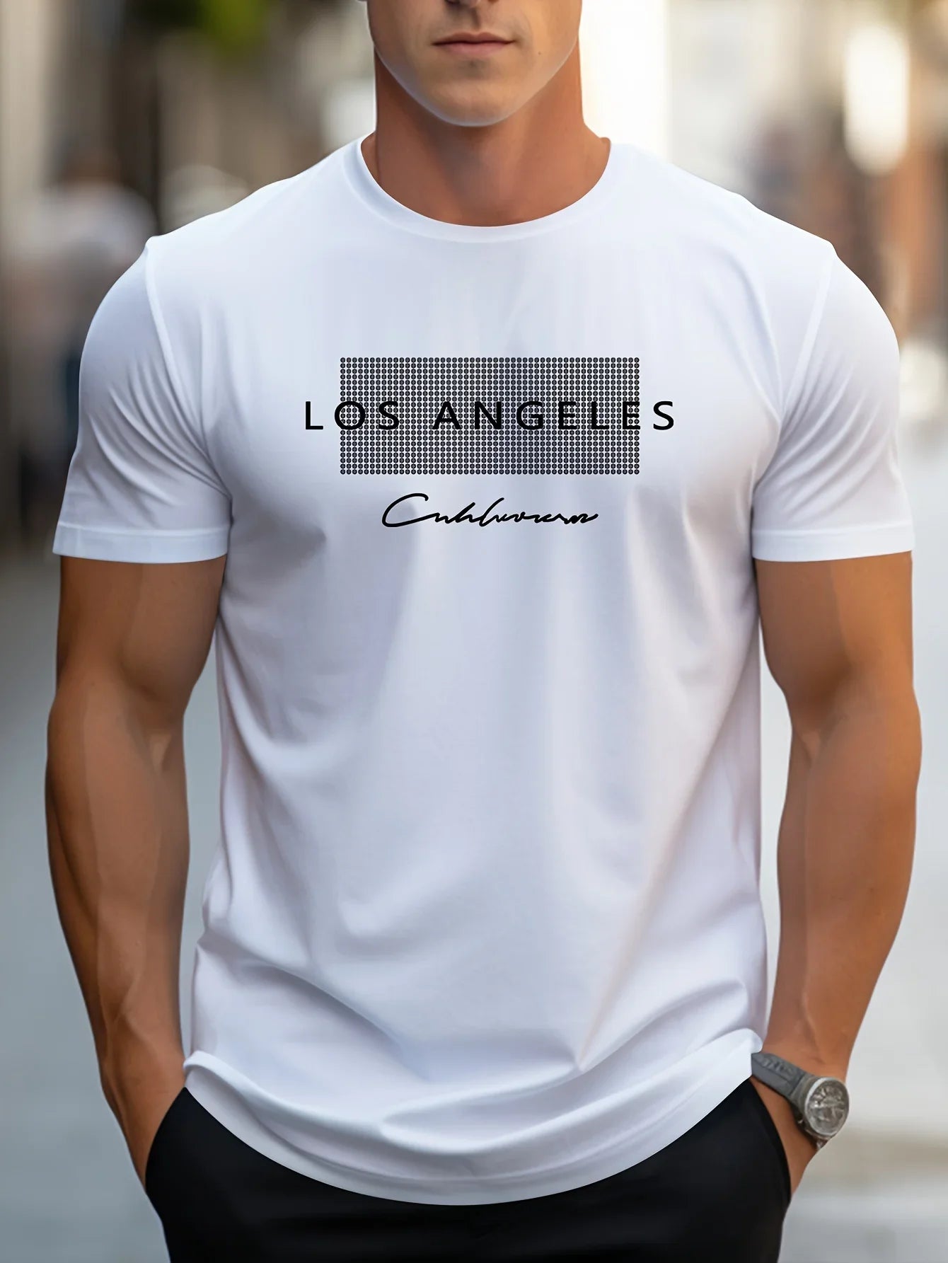 Los Angeles Graphic Printed T-shirt