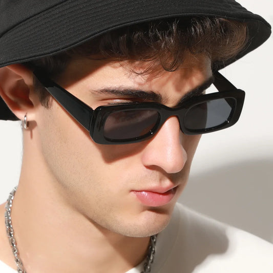 Men Rectangle Designer Sunglasses